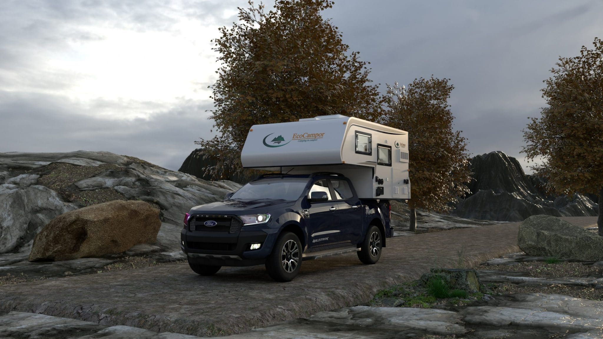 truck bed camper