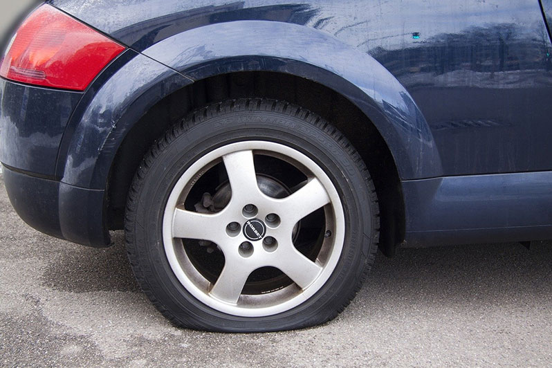 low tire pressure