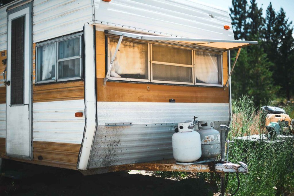 RV propane tanks
