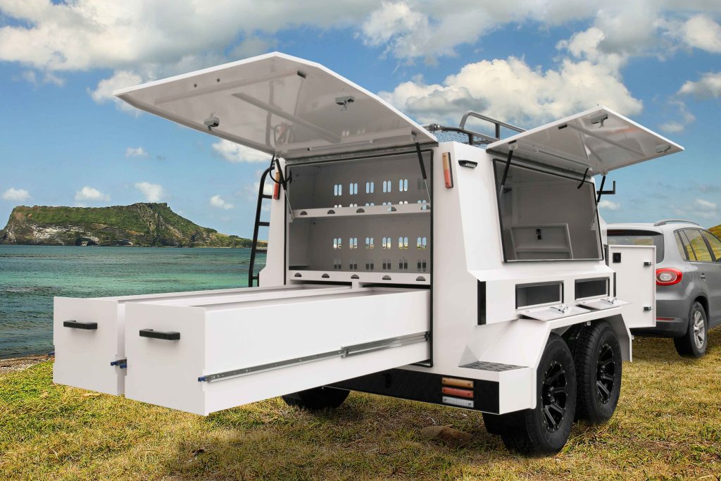 Tradesman Trailer storage space