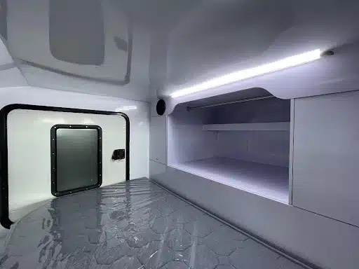 teardrop trailer bed