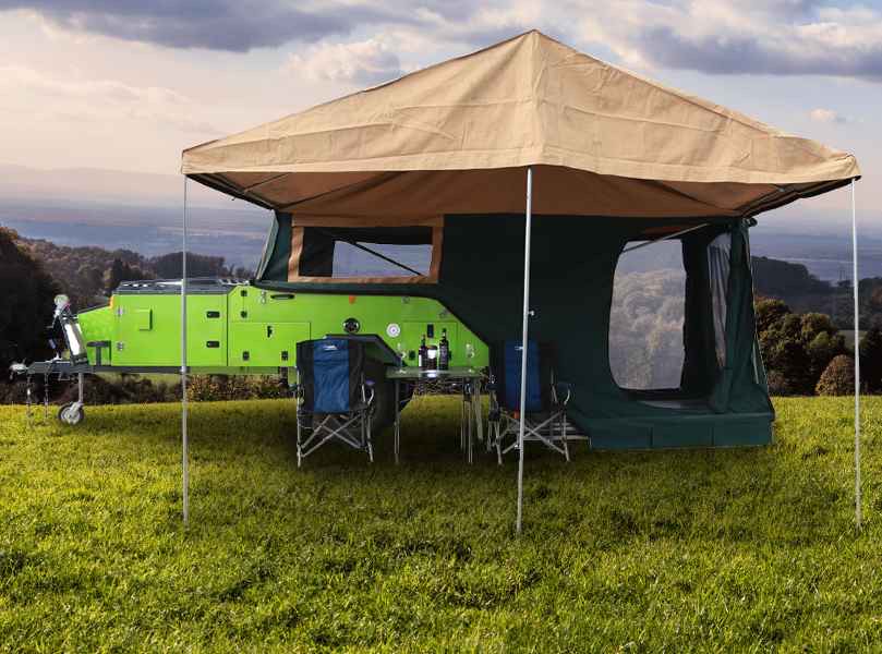 Camping Chairs and Shade Tent - Pop Up Camper Manufacturers