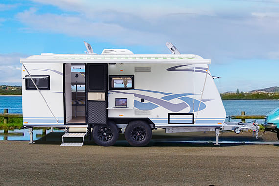 19ft on road caravan