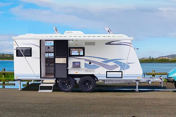 19ft on road caravan