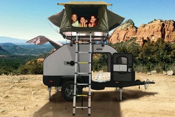 teardrop camper trailer x4